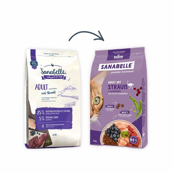 BOSCH Sanabelle Life Adult with ostrich & blueberries - s...