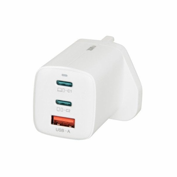iBOX C-65 White, GaN 65W univerzální nabíječka Zástrčka v...