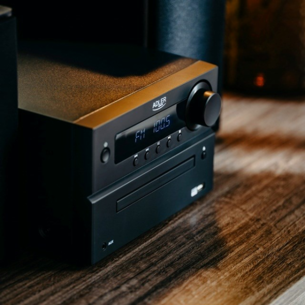 Adler AD 1917 HI-FI věž Bluetooth/ CD/ USB/ FM rádio Černá