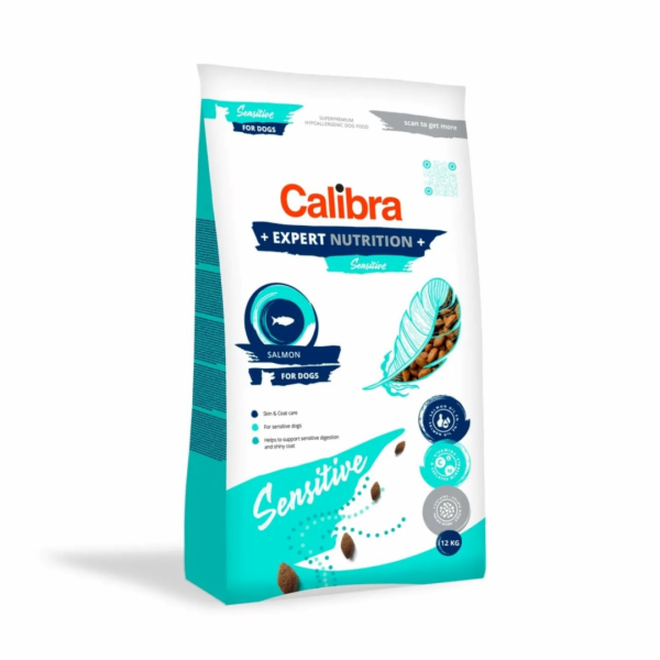 CALIBRA Dog Expert Nutrition Sensitive Salmon - suché krm...