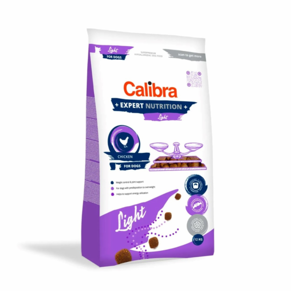 CALIBRA Dog Expert Nutrition Light - suché krmivo pro psy...