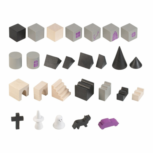 Detoa Dřevěná stavebnice Strašidelný hrad