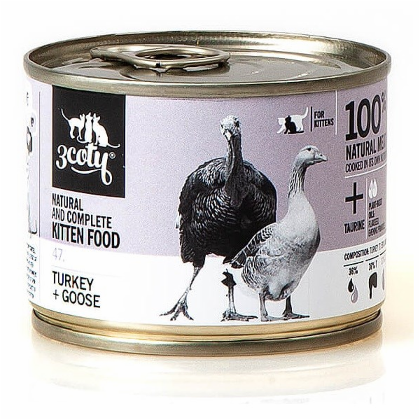 3COTY 47. Turkey and goose for kittens - mokré krmivo pro...