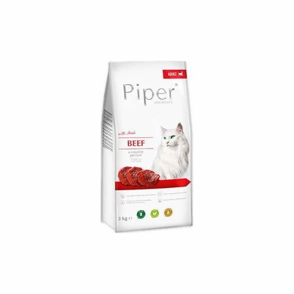 DOLINA NOTECI Piper Animals with beef - Suché krmivo pro ...
