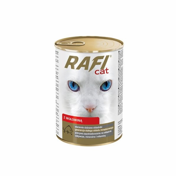 DOLINA NOTECI Rafi Cat s hovězím masem - vlhké krmivo pro...