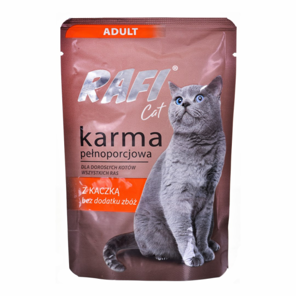 Dolina Noteci Rafi Cat Adult s kachnou - mokré krmivo pro...