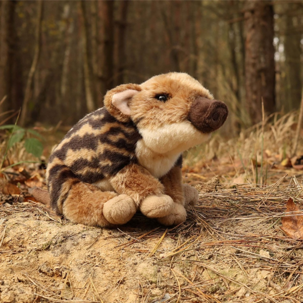 Rappa Plyšové mládě prase divoké sedící 20 cm ECO-FRIENDLY