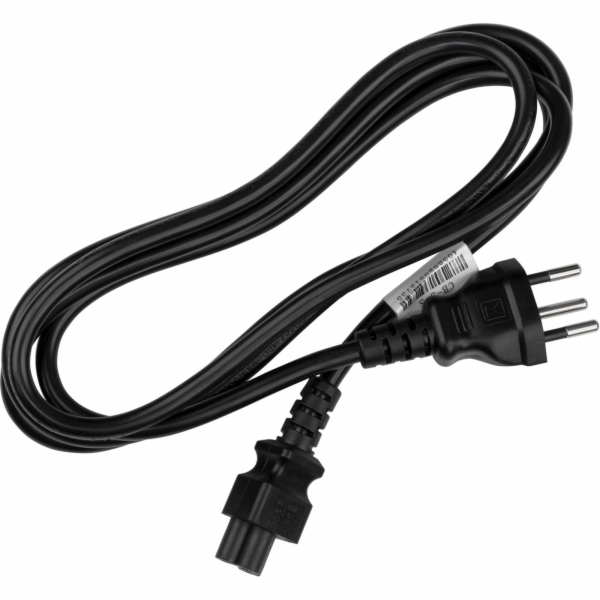 NN Netzkabel Schweiz Typ auf C5 1,8m schwarz