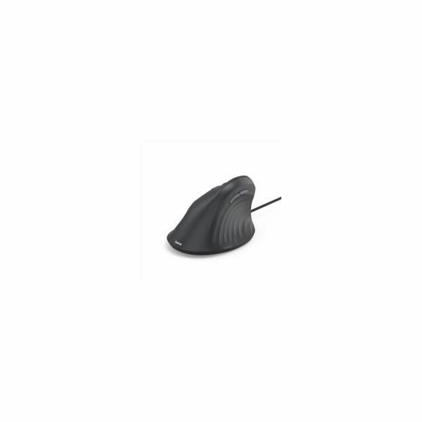 Hama vertikální ergonomická kabelová myš ECM-500L, pro le...