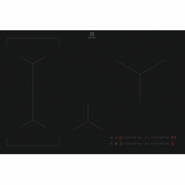 Electrolux EIV83443CT Černá Vestavěné 78 cm Indukční varn...