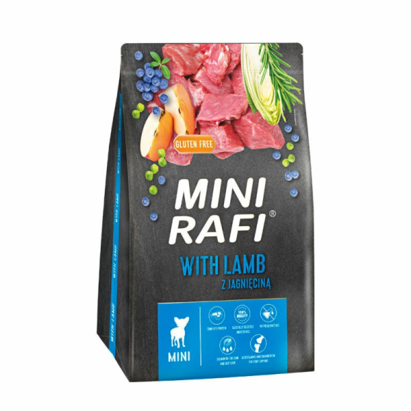 RAFI Mini with lamb - suché krmivo pro psy - 3kg