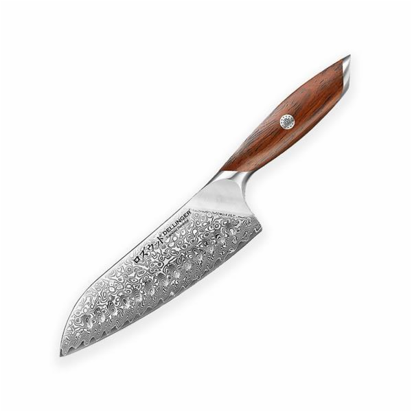 Nůž Dellinger Santoku 185 mm Rose Wood Damascus®