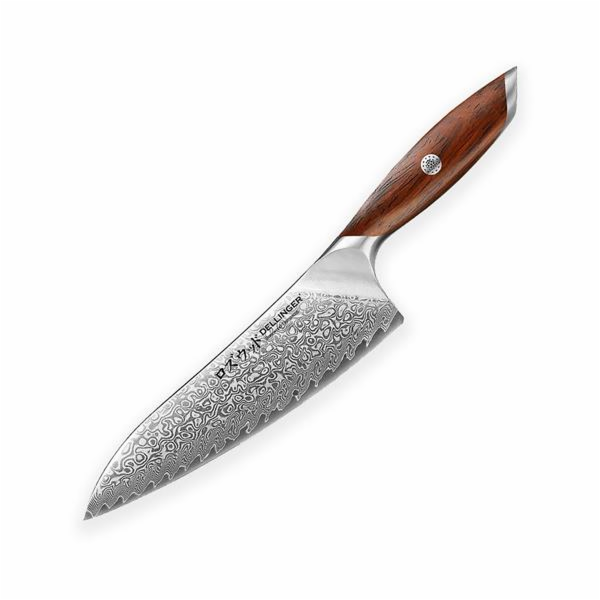Nůž Dellinger kuchyňský Chef/Gyuto 210 mm Rose Wood Damas...