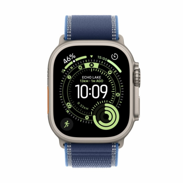 Apple Watch Ultra 3 Natural Titan, Blue 