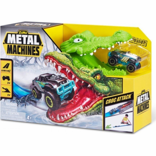 ZURU Metal Machines Sada útoku krokodýlů na autodráhu
