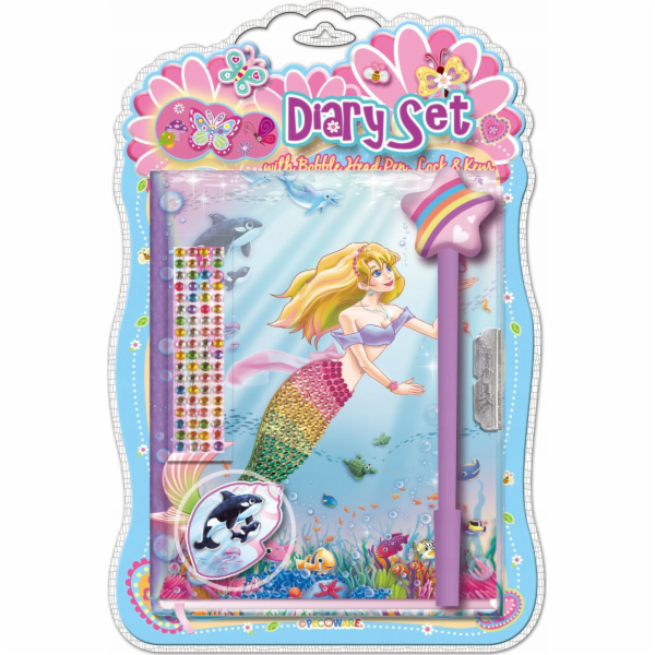 Pulio Pecoware Pen Deník - Mořská panna