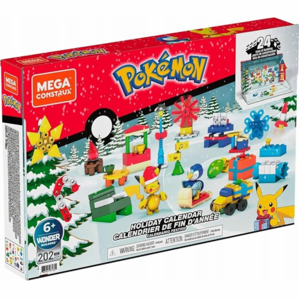 Mattel Mega Construx Pokémon sváteční kalendář
