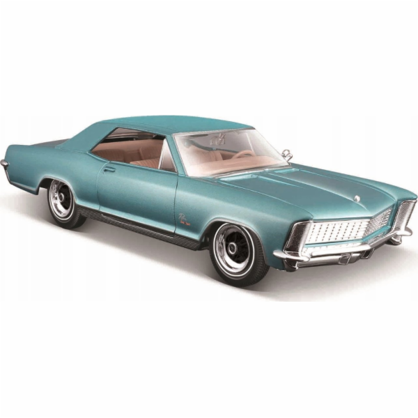 Maisto Kompozitní model Buick Riviera 1965 modrá 1:24
