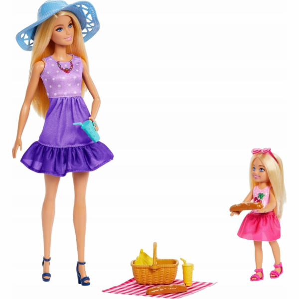 Mattel Barbie Family & Friends Panenka Sestry na pikniku ...