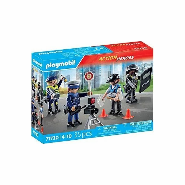 Playmobil Action Heroes 71730 Sada policejních figurek