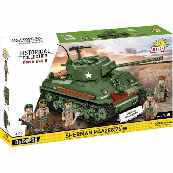 Historická sbírka Sherman M4A2E8 (76)W
