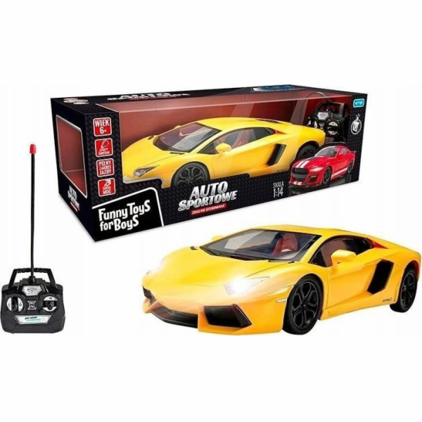 Artyk Žluté rádio TFB auto
