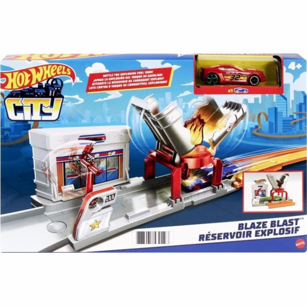 Mattel Hot Wheels Požár na nádraží FJN36