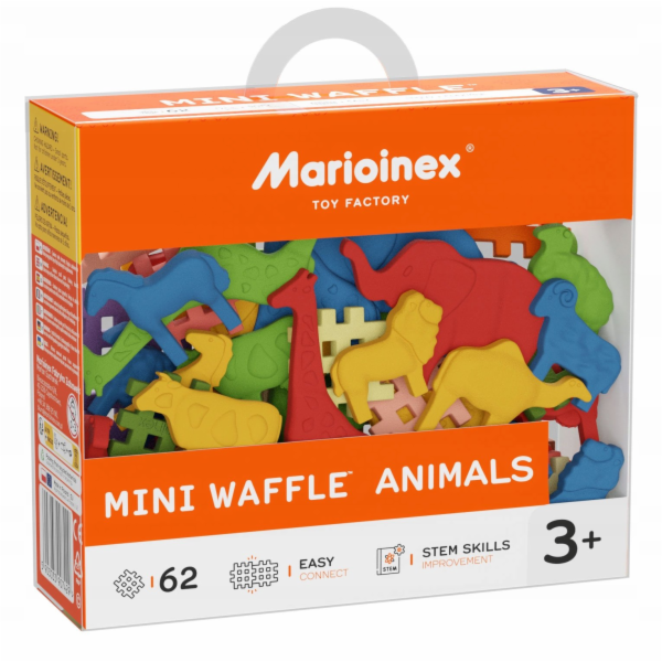 Marioinex *****Miniaturní vaflové kostky se zvířátky 62 k...