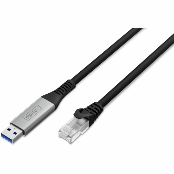 Digitus Ethernetový kabel USB 3.2 Gen1 - RJ45, 1 Gbit/s, ...