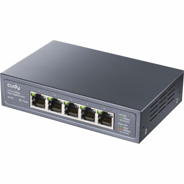 Cudy Switch CUDY HS105 5portový 2,5G kovový switch