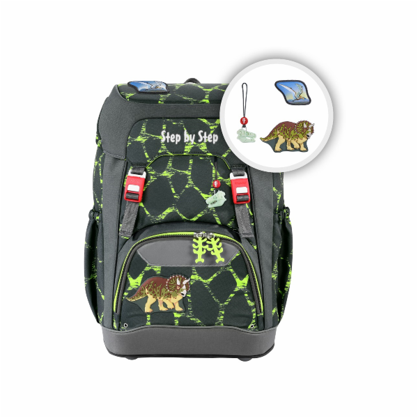 Školní batoh Step by Step GRADE Dino Tres, AGR  certifikát