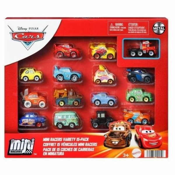 Mattel CR MICRO CARS 15-BALENÍ ZEST HYK81 WB4