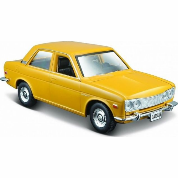 Maisto Datsun 510 1/24 žlutý kompozitní model