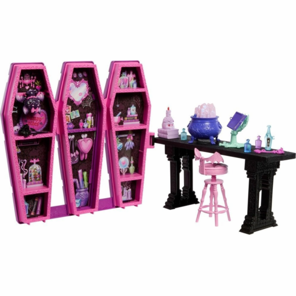 Mattel Monster High Draculaura a její tajná místnost s le...