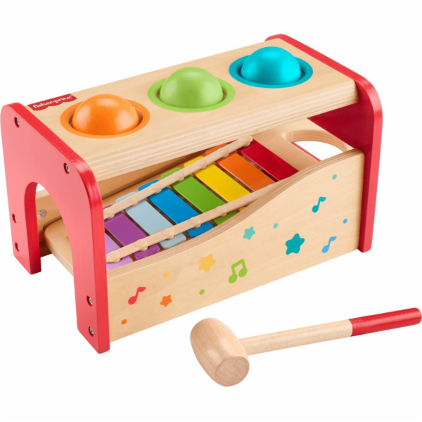 Mattel Děrovačka na činely FP WOOD HXT88 WB1