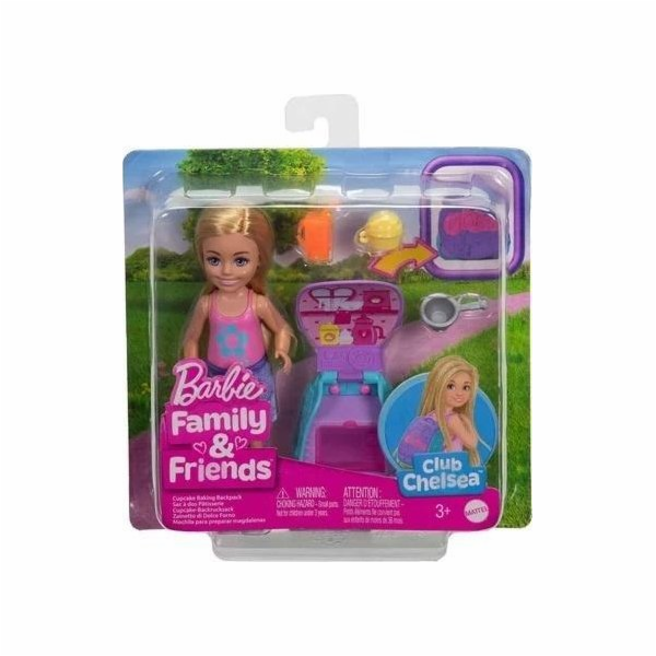 Mattel Barbie Family&Friends Chelsea Club JBF46