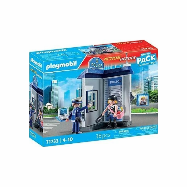 Playmobil Action Heroes 71733 Sada policejní výslechové m...
