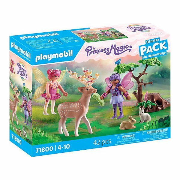 Playmobil Sada figurek princezny Magické 71800 Víly s les...