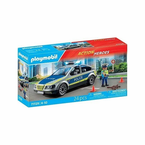 Akční hrdinové 71729 Policejní auto Playmobil