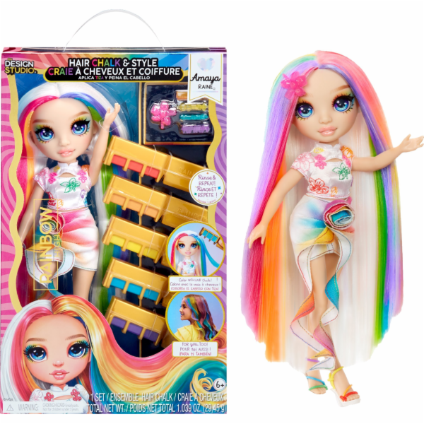 MGA Rainbow High Hair Chalk & Styling Amaya rainbow (526780)