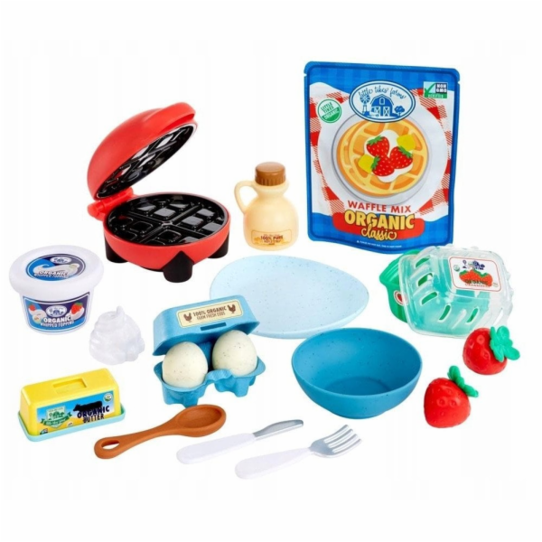 Little Tikes Sada na vaflovače Creative Chefs + 18 kusů p...