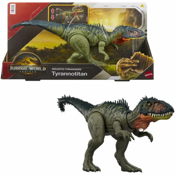 Mattel Jurský svět - Znovuzrození Figurka Tyranotitana (J...
