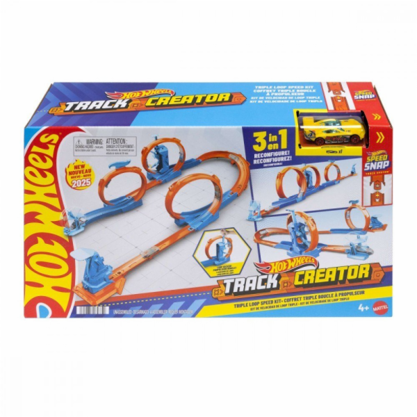 Hot Wheels Track Creator: Trojitá smyčka Frenzy