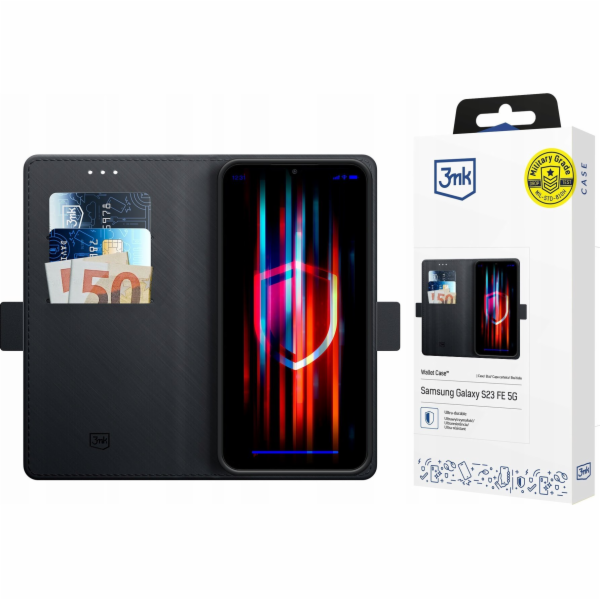 3mk flipové pouzdro Wallet Case pro Samsung Galaxy S23 FE