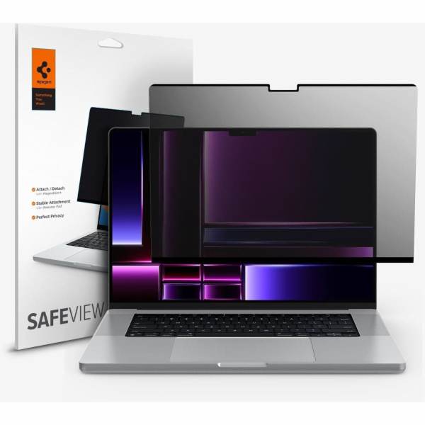 Spigen Pouzdro SafeView 1 balení - MacBook Pro 16 M4 2024...