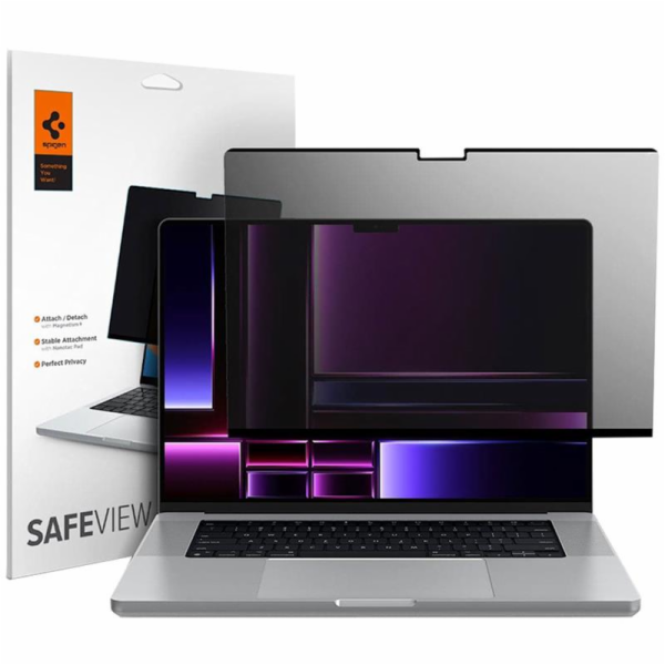 Spigen Pouzdro SafeView 1 balení - MacBook Pro 16 M4 2024...