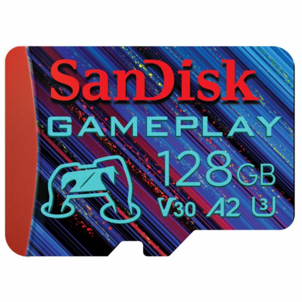 SanDisk GamePlay - Paměťová karta flash - 128 GB - A2 / V...