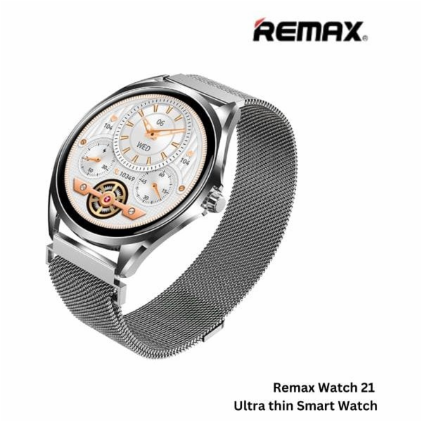 Remax CHYTRÉ HODINKY WATCH21 ULTRA TENKÉ Z NEREZOVÉ OCELI...