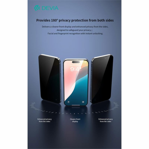 Deví ochranné sklo Van Series Privacy pro iPhone 16 Plus/...