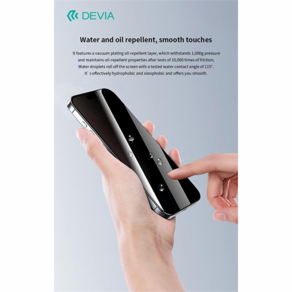 Deví ochranné sklo Van Series Privacy pro iPhone 16 Pro -...